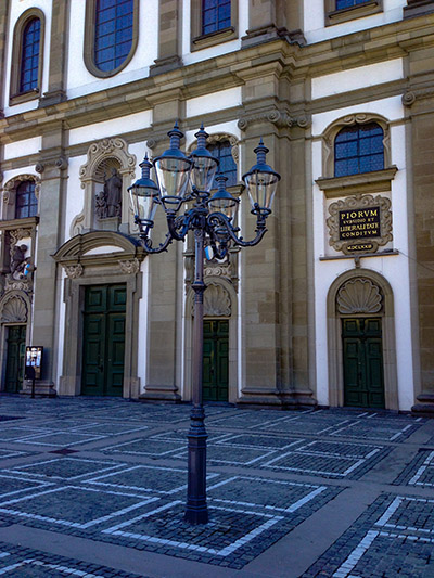 candélabre en fonte alu