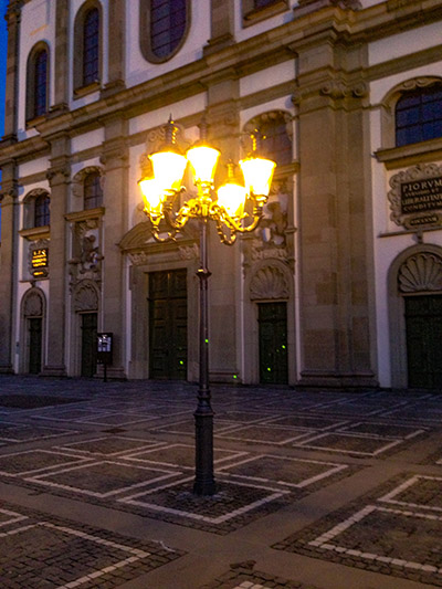 candélabre en fonte alu