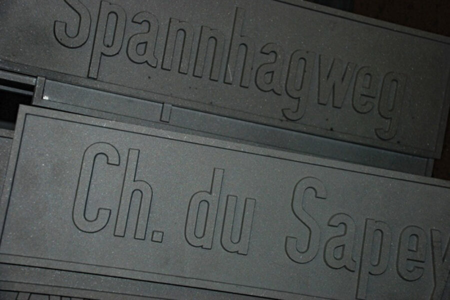 Lorem plaques et signalisation