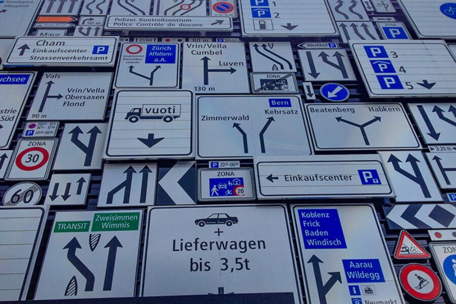 Lorem plaques et signalisation