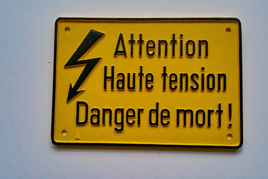 Lorem plaques et signalisation