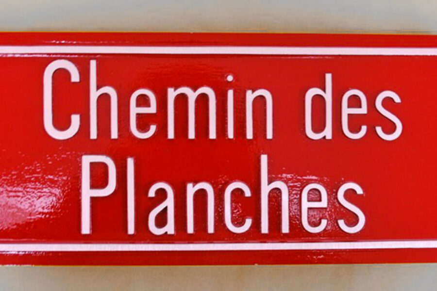 Lorem plaques et signalisation