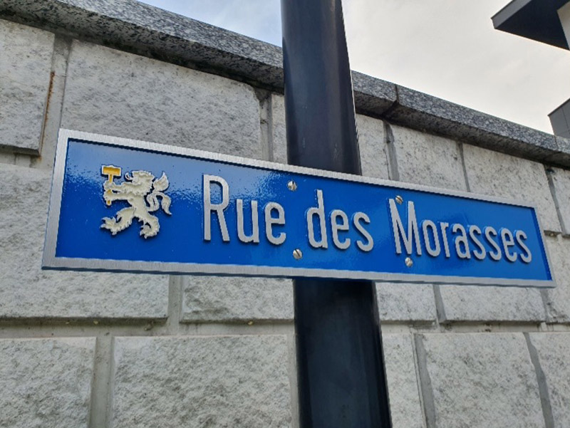 Plaque de rue