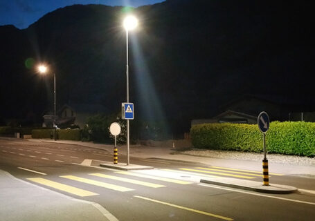Mise en conformité passage piéton Etat du Valais