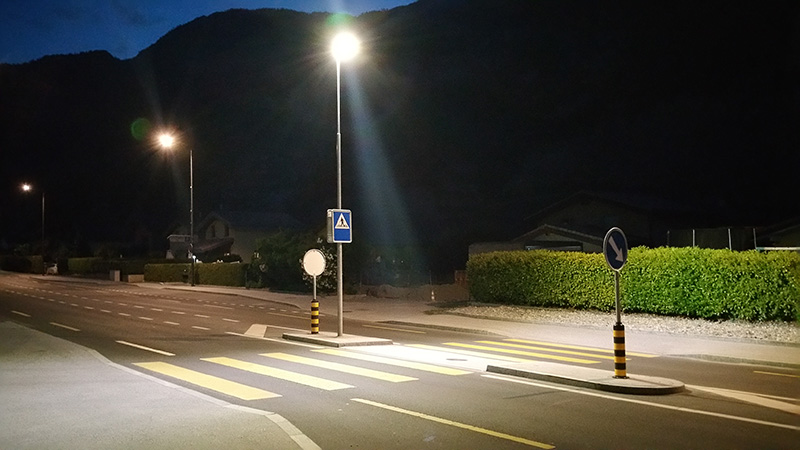 Mise en conformité passage piéton Etat du Valais